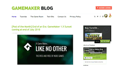 Desktop Screenshot of gamemakerblog.com
